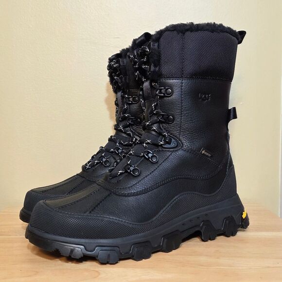 UGG Adirondack Meridian Gore-Tex Extreme Boots Black 1143839 Women's Size 8.5 - Picture 3 of 8